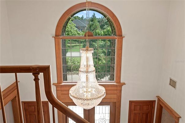 Chandelier, Interior