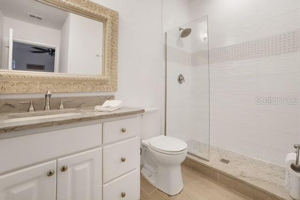 Bathroom, Glass Shower, Interior