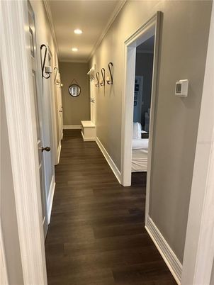 Interior, Recessed Lighting, Wood Texture Flooring