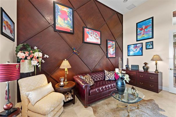 Interior, Living room, Wooden Walls