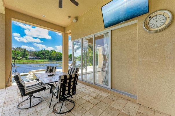 Dining room, Interior, Sun Room, Water