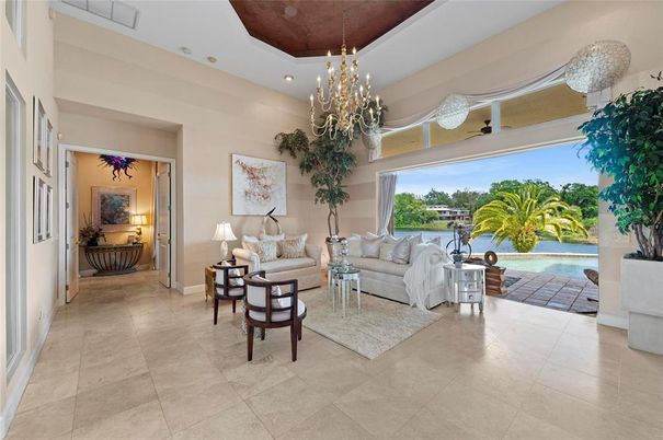 Chandelier, Interior, Living room, Recessed Lighting