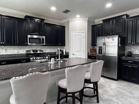 Interior, Kitchen, Recessed Lighting, Stainless Steel Appliances