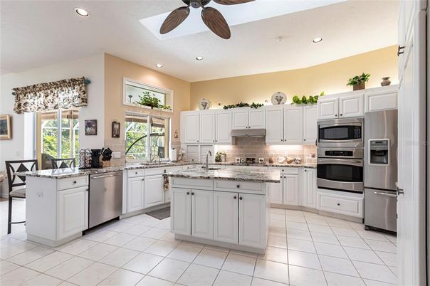 Interior, Kitchen, Recessed Lighting, Stainless Steel Appliances