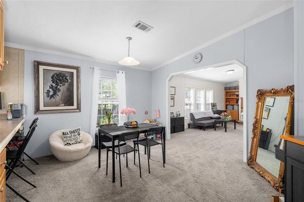 Dining room, Interior, Living room, Pendant Lights