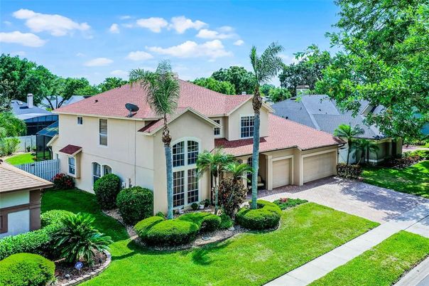 Attached, Backyard, Exterior, Facade, French Provincial