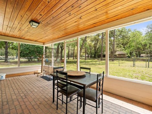 Dining room, Interior, Sun Room, Wooden Ceilings