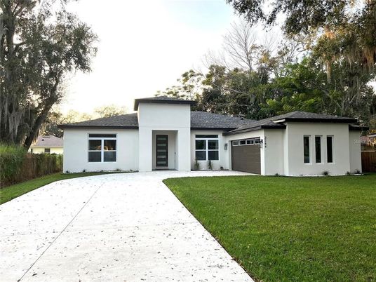 Attached, Backyard, Exterior, Facade, Ranch
