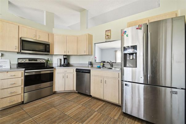 Interior, Kitchen, Stainless Steel Appliances