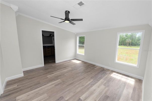 Empty room, Interior, Wood Texture Flooring