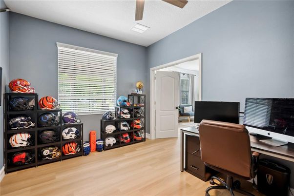 Home Office, Interior, Wood Texture Flooring