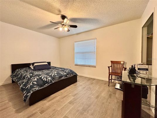 Bedroom, Home Office, Interior, Wood Texture Flooring