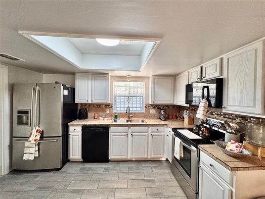 Interior, Kitchen, Tile Countertops