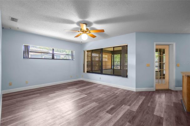 Empty room, Interior, Wood Texture Flooring