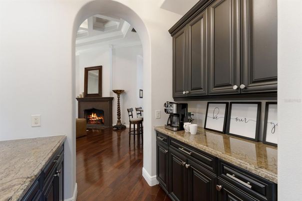 Fireplace, Interior, Wood Texture Flooring