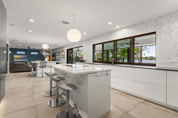Interior, Kitchen, Pendant Lights, Recessed Lighting