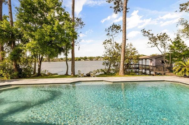 Exterior, Lake, Pool, Water