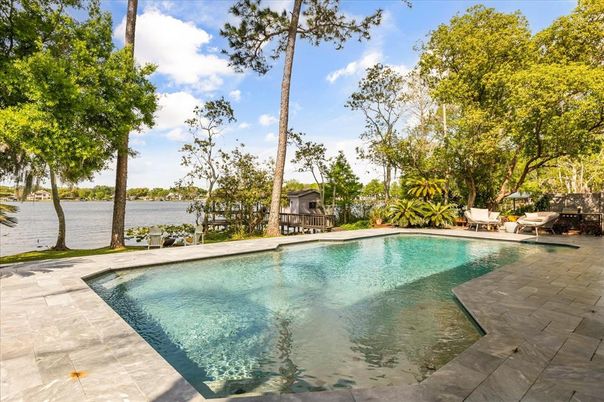 Exterior, Lake, Pool