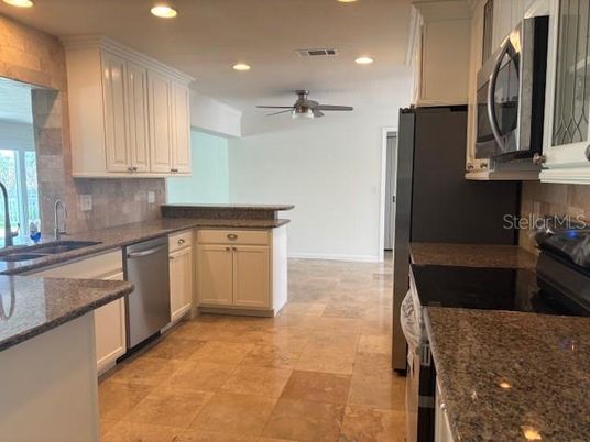 Interior, Kitchen, Recessed Lighting