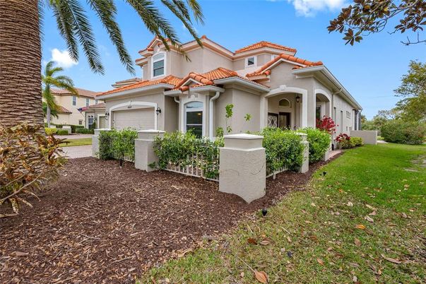 Attached, Backyard, Exterior, Facade, Mediterranean