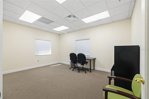 Home Office, Interior, Recessed Lighting