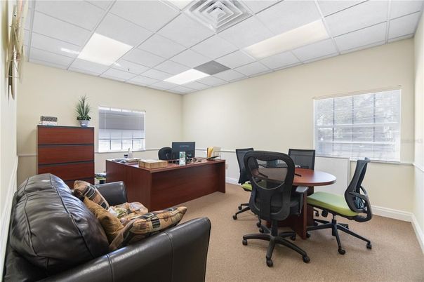 Home Office, Interior, Recessed Lighting