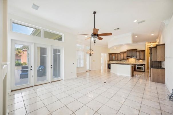 Chandelier, Interior, Kitchen, Recessed Lighting