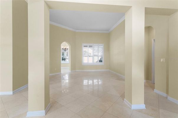 Empty room, Interior
