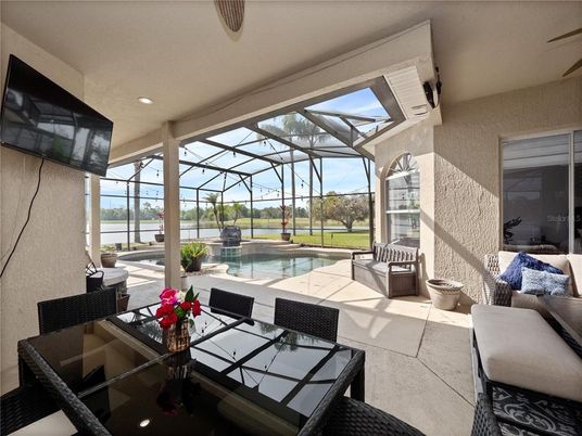 Glass Ceilings, Interior, Pool, Recessed Lighting, Sun Room