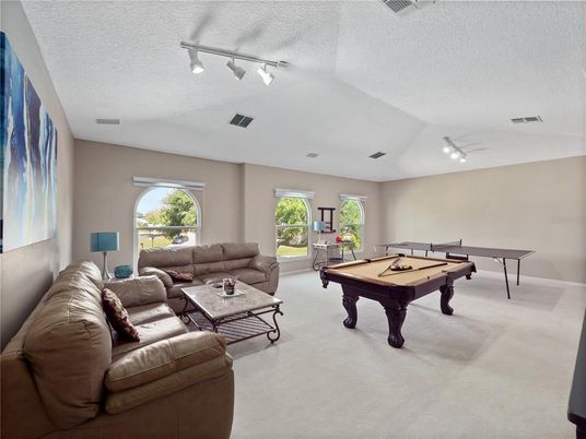 Billiard Table, Game Room, Interior, Living room