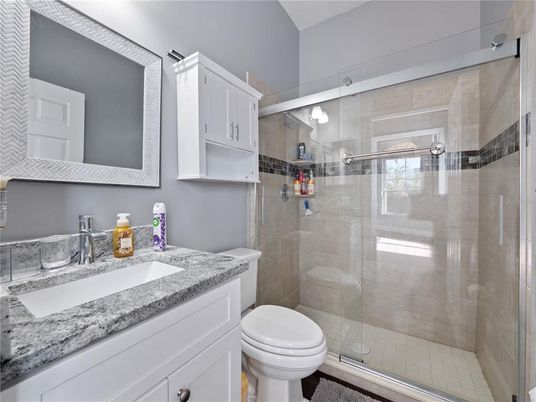 Bathroom, Glass Shower, Interior