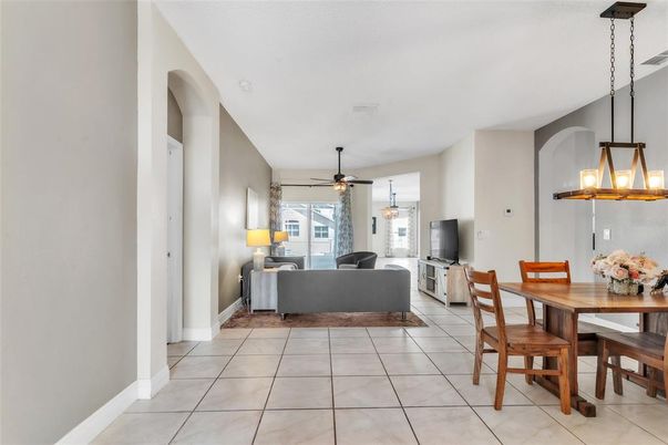 Dining room, Interior, Living room, Pendant Lights