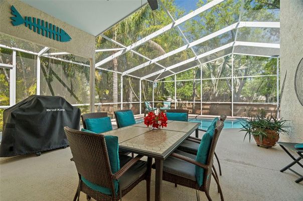Dining room, Glass Ceilings, Interior, Pool, Sun Room