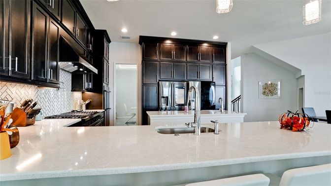 Interior, Kitchen, Recessed Lighting, Stainless Steel Appliances