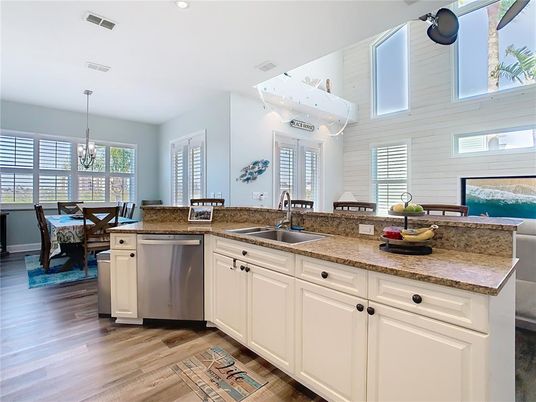 Chandelier, Dining room, Interior, Pendant Lights, Wood Texture Flooring