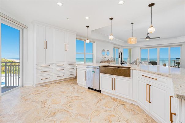 Interior, Kitchen, Pendant Lights, Recessed Lighting