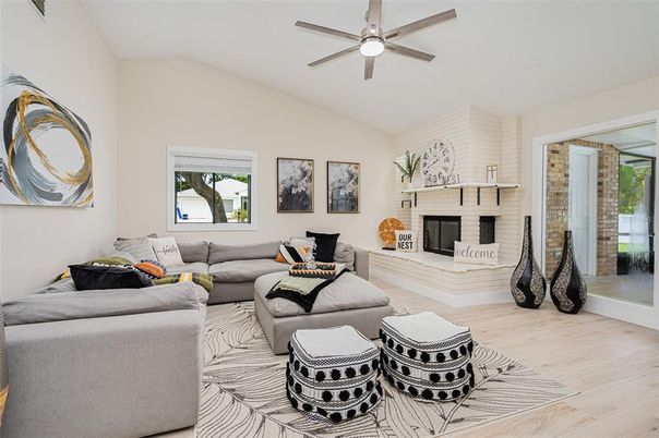 Fireplace, Interior, Living room, Wood Texture Flooring
