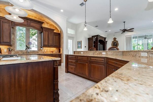 Interior, Kitchen, Pendant Lights, Recessed Lighting