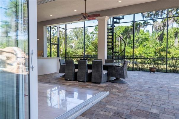 Interior, Recessed Lighting, Sun Room