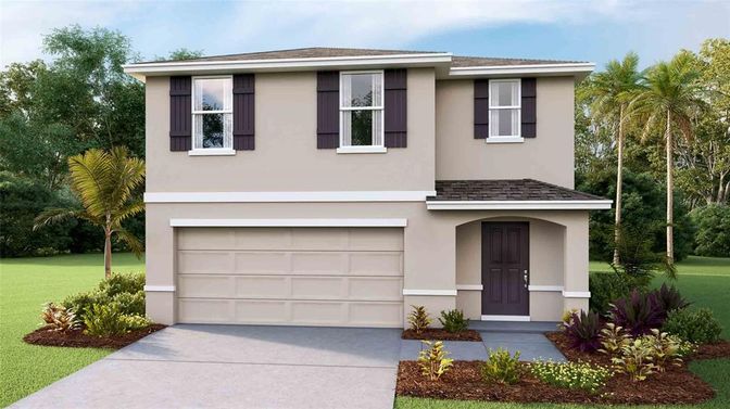 Attached, Exterior, Facade, Modern