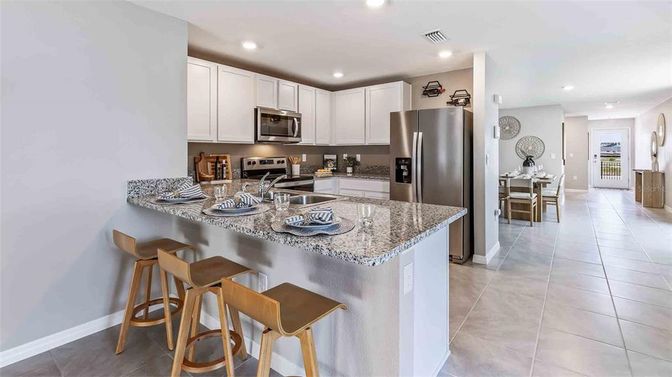Interior, Kitchen, Recessed Lighting, Stainless Steel Appliances