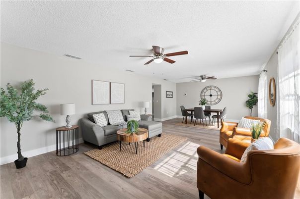 Dining room, Interior, Living room, Wood Texture Flooring