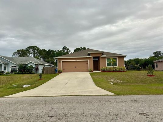 Attached, Backyard, Exterior, Facade, Ranch
