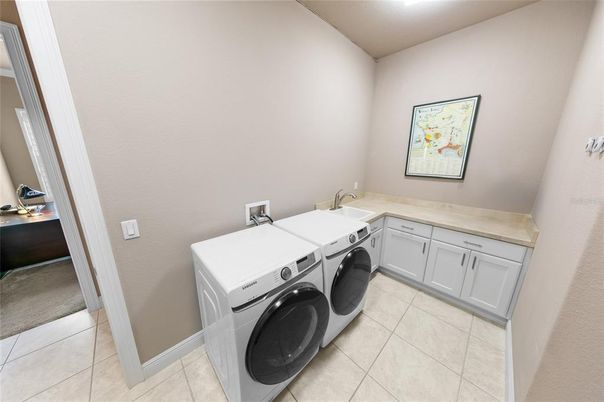 Interior, Washer