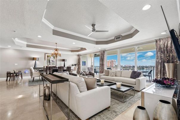Chandelier, Dining room, Interior, Living room, Recessed Lighting