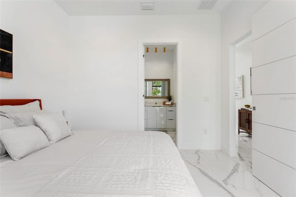 Bedroom, Interior, Marble