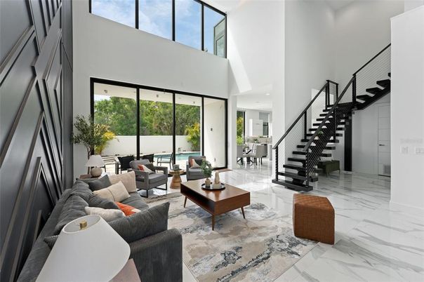 Interior, Living room, Marble