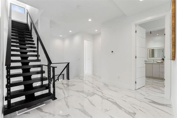 Interior, Marble, Recessed Lighting