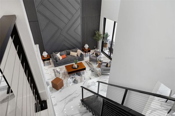 Interior, Living room, Marble