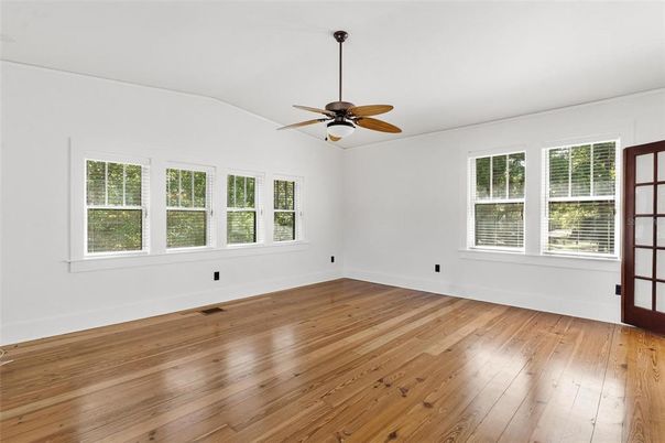 Empty room, Interior, Wood Texture Flooring
